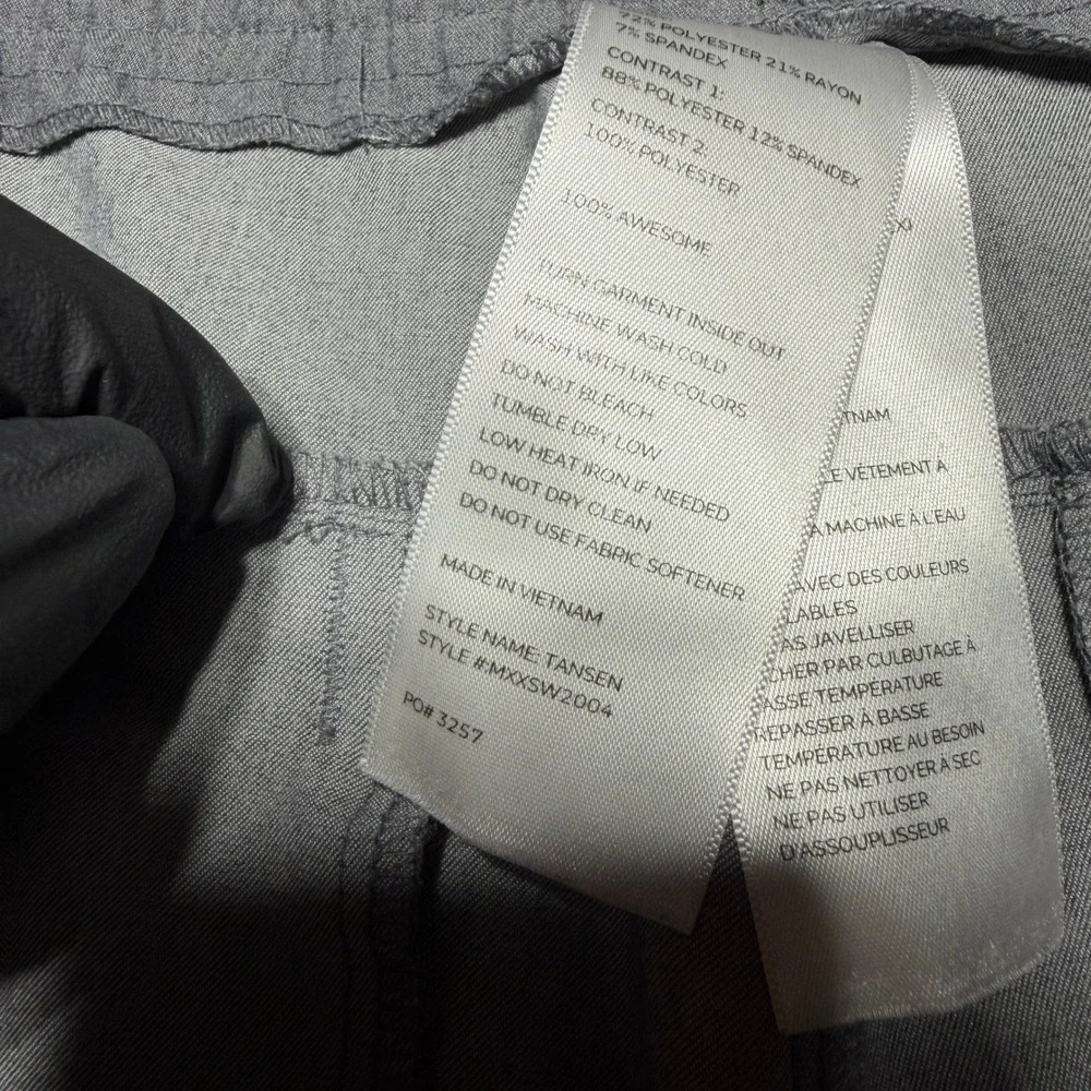 FIGS Pants Men XL Gray Blue Tansen Jogger Scrub Medical Technical Collection